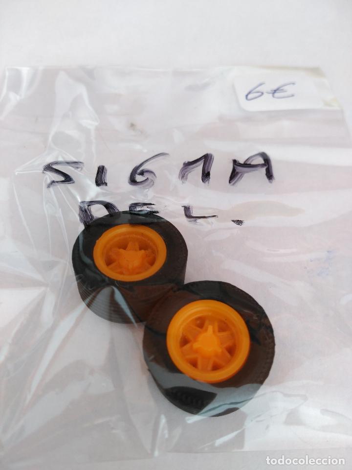 Scalextric: PAR RUEDAS SIGMA ORIGINALES EXIN - Foto 1