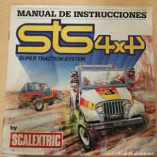 Scalextric: MANUAL DE INSTRUCCIONES SCALEXTRIC EXIN STS 4X4 AÑO 1985. Lote 143424058
