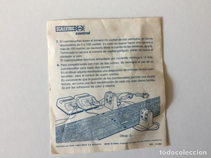 Scalextric: Cuenta vueltas Scalextric rf&ordf; 3270 - Foto 6