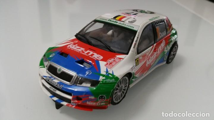 scalextric skoda fabia wrc