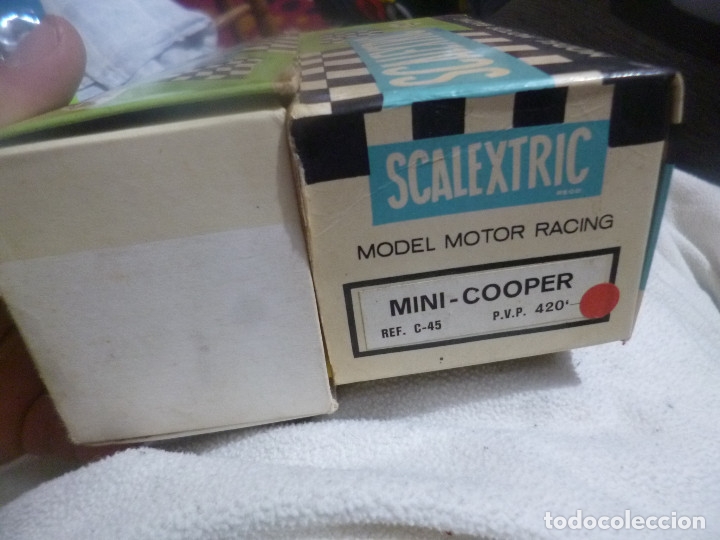 Scalextric: Dificil Mini cooper rojo scalextric exin c-45 - Foto 12