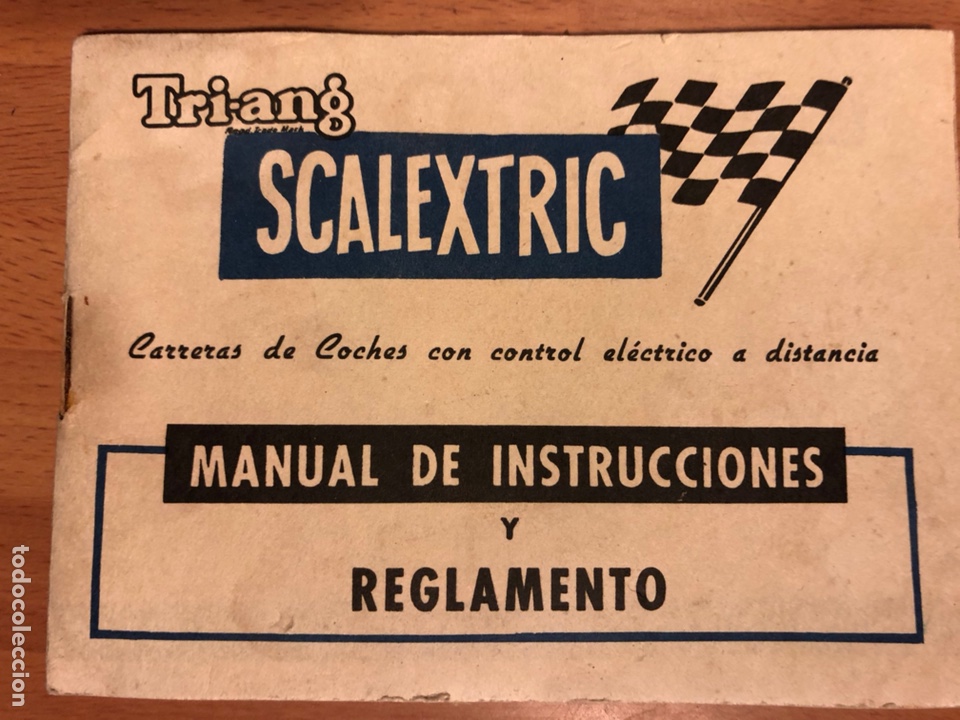 Scalextric: Manuel de instrucciones y reglamento de scalextric - Foto 1