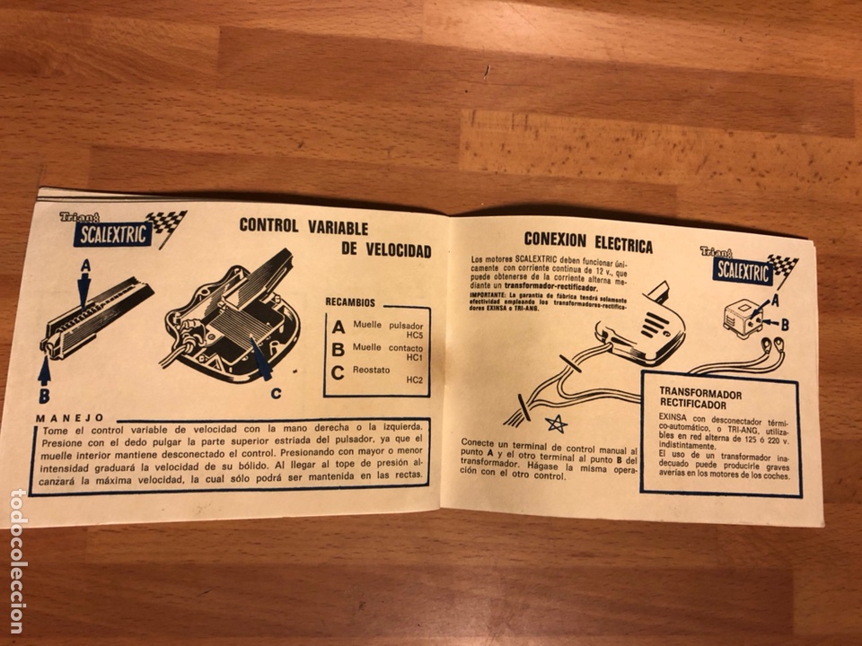 Scalextric: Manuel de instrucciones y reglamento de scalextric - Foto 9