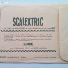 Scalextric: SOBRE SCALEXTRIC CLUB AÑO 1969. BUEN ESTADO