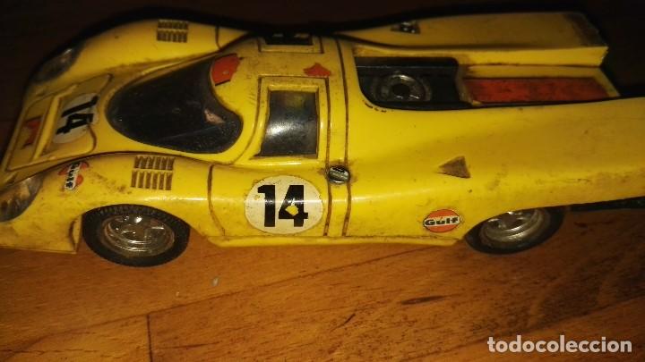 Scalextric: Coche exin scalextric Porsche 917 amarillo ref.c-46 - Foto 7