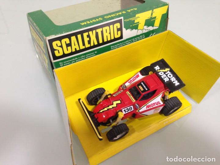 Scalextric: SLOT, SCALEXTRIC 7301, BUGGY STORMREADER, TT, TODO TERRENO - Foto 2