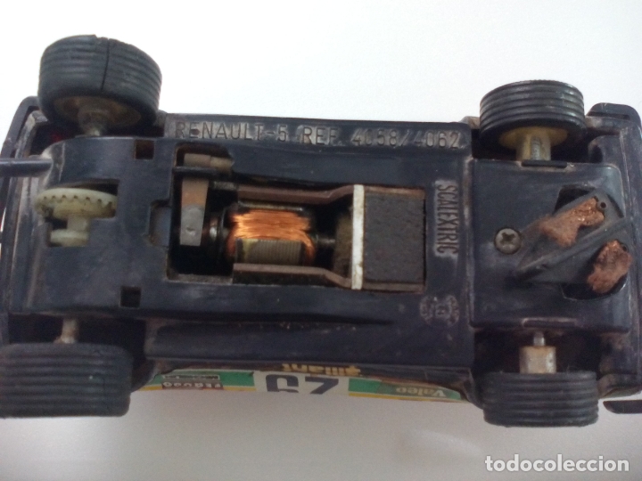 Scalextric: RENAULT 5 REF. 4058 /4062 COCHE SCALEXTRIC. EXIN - Foto 8