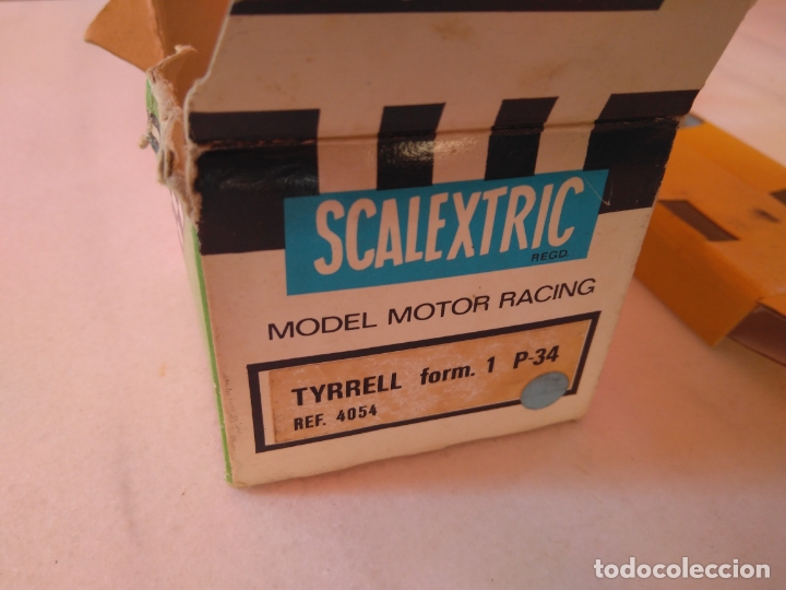 Scalextric: Caja tyrrell p34 azul 4054 - Foto 1