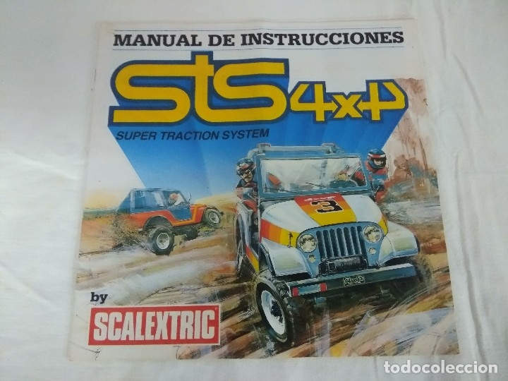 Scalextric: MANUAL DE INSTRUCCIONES STS SCALEXTRIC EXIN. - Foto 1
