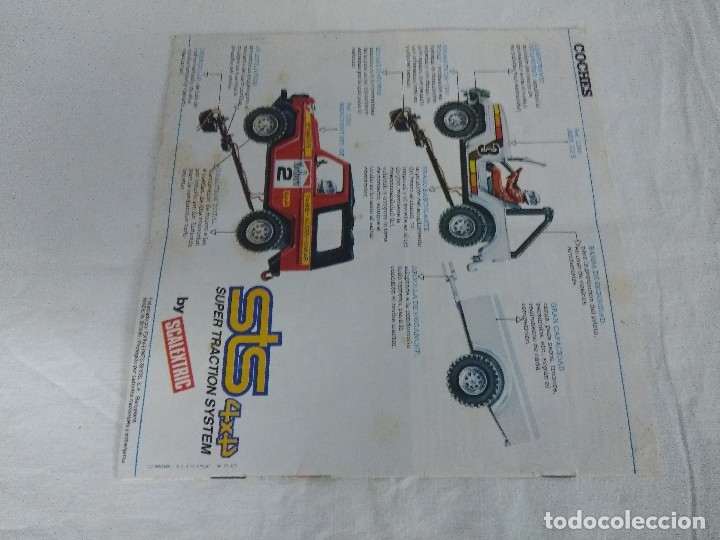 Scalextric: MANUAL DE INSTRUCCIONES STS SCALEXTRIC EXIN. - Foto 3