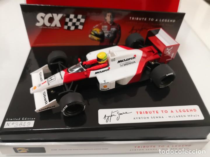 Scalextric Mclaren Mp4 6 Nº1 Ayrton Senna Sold Through Direct Sale