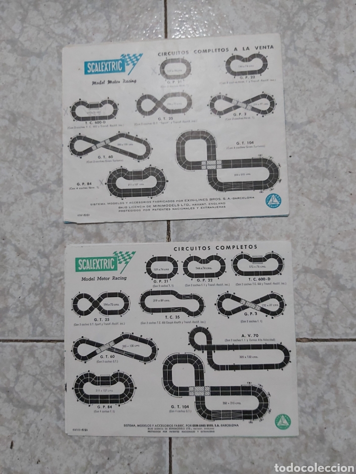 Scalextric: Racing circuits 5a y 6a edicion scalextric exin - Foto 2