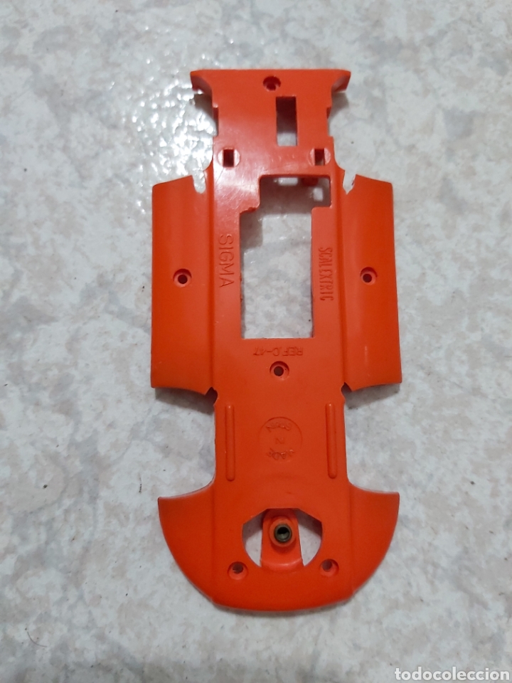 Scalextric: Chasis naranja sigma scalextric exin - Foto 1