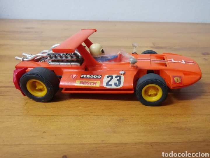 Scalextric: Coche scalextric de Exin, Sigma naranja. Ref.C-47 n&ordm;23 - Foto 4