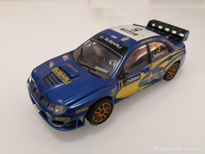 scalextric subaru impreza wrc