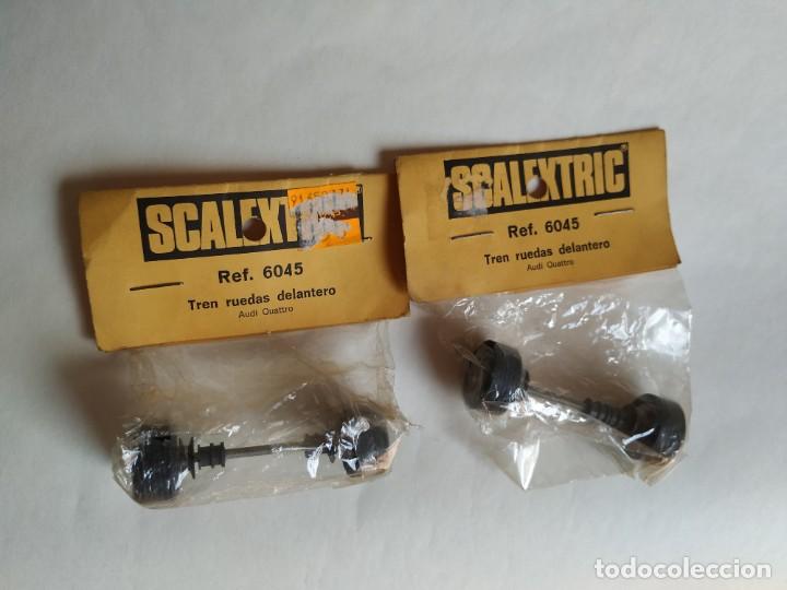 Scalextric: Ejes delanteros Audi 4 - Foto 1