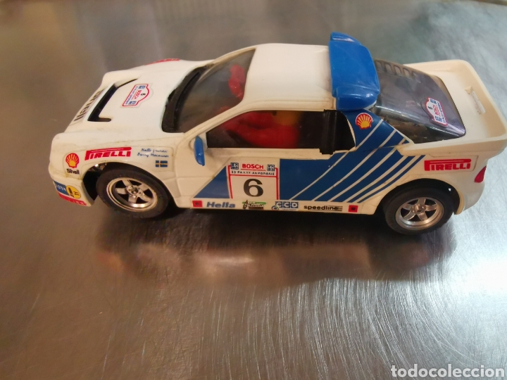 Scalextric: Coche scalextric de Exin Ford RS 200 Shell N&ordm;6 - Foto 5