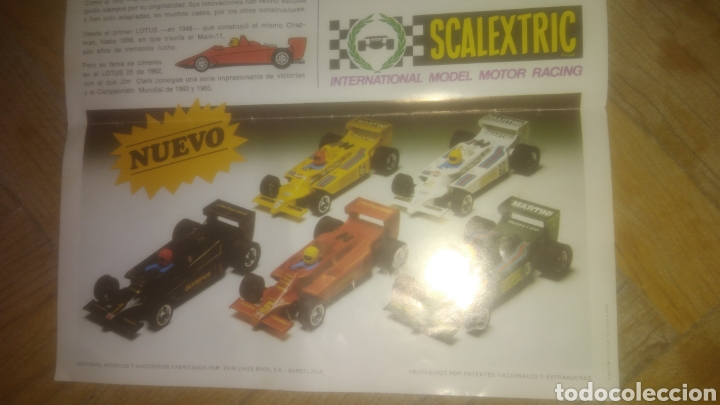 Scalextric: SCALEXTRIC. INSTRUCCIONES LOTUS MK4 - Foto 3