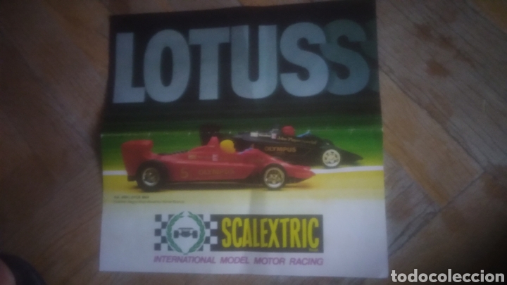 Scalextric: SCALEXTRIC. INSTRUCCIONES LOTUS MK4 - Foto 1