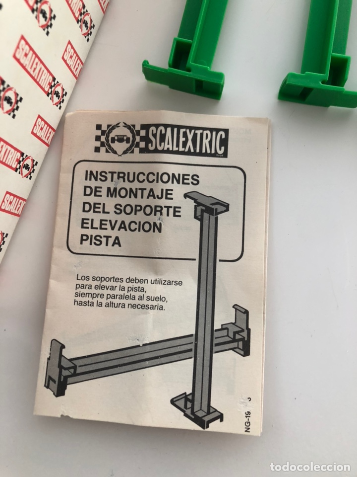 Scalextric: Caja 3 soportes elevaci&oacute;n pista Scalextric. Ref. 4224 - Foto 4