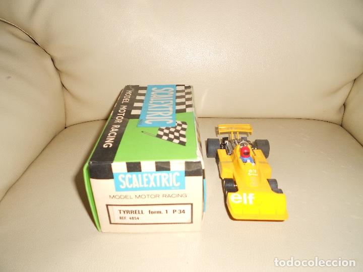 Scalextric: Scalextric. Exin. Tyrrell P34 Amarillo. Ref. 4054 - Foto 2
