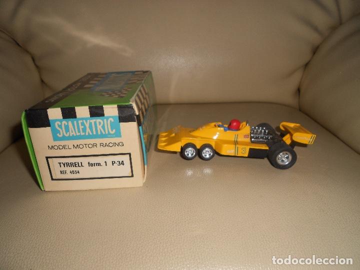 Scalextric: Scalextric. Exin. Tyrrell P34 Amarillo. Ref. 4054 - Foto 6
