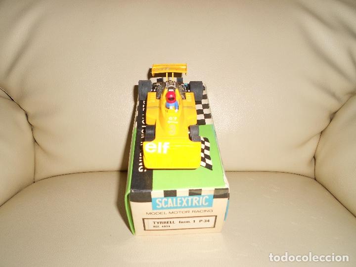 Scalextric: Scalextric. Exin. Tyrrell P34 Amarillo. Ref. 4054 - Foto 9