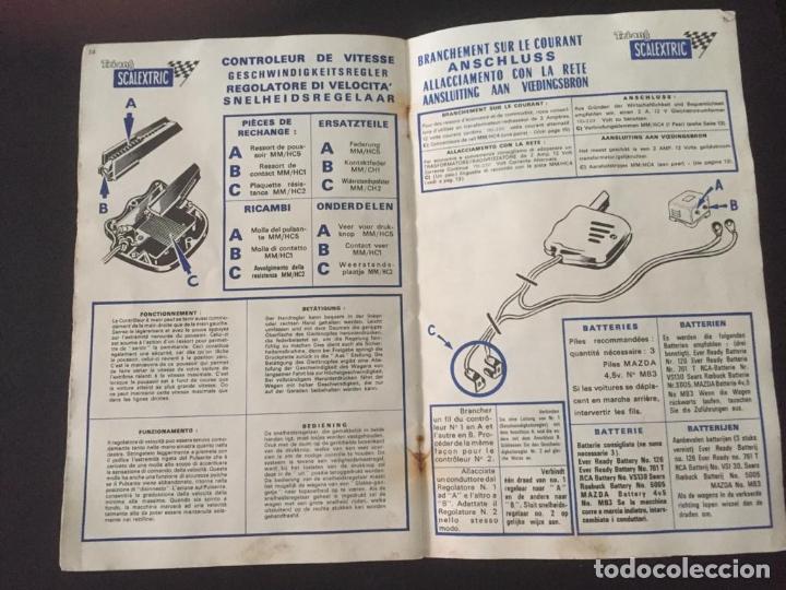 Scalextric: MANUAL DE INSTRUCCIONES - SCALEXTRIC - VARIOS IDIOMAS - Foto 2