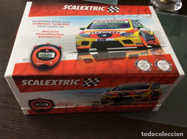 Scalextric: Scalextric SEAT Leon WTCC Gabriele Tarquini - Foto 5