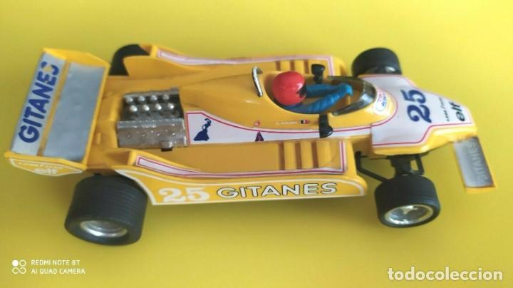 Scalextric: SCALEXTRIC LIGIER JS 11 GITANES AMARILLO EXIN ESCALA 1/32 - Foto 2