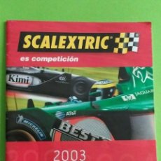 Scalextric: CATALOGO SCALEXTRIC TECNITOYS 2003-2004