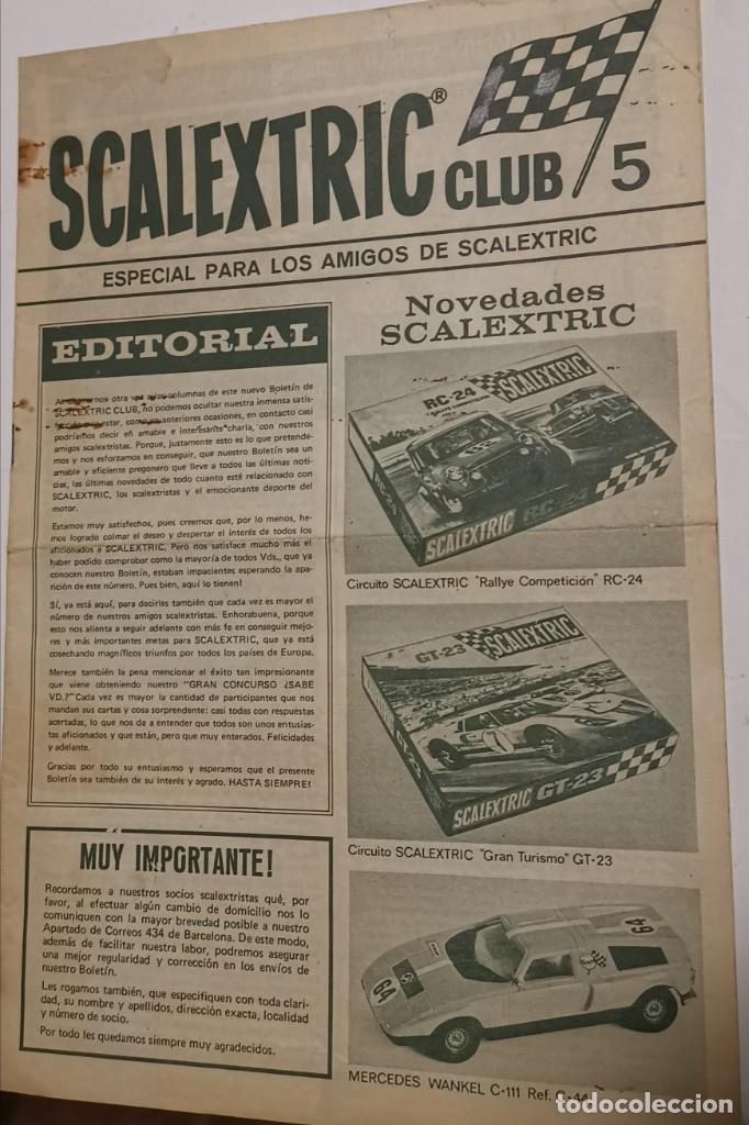 Scalextric: Scalextric club 5 bien - Foto 1