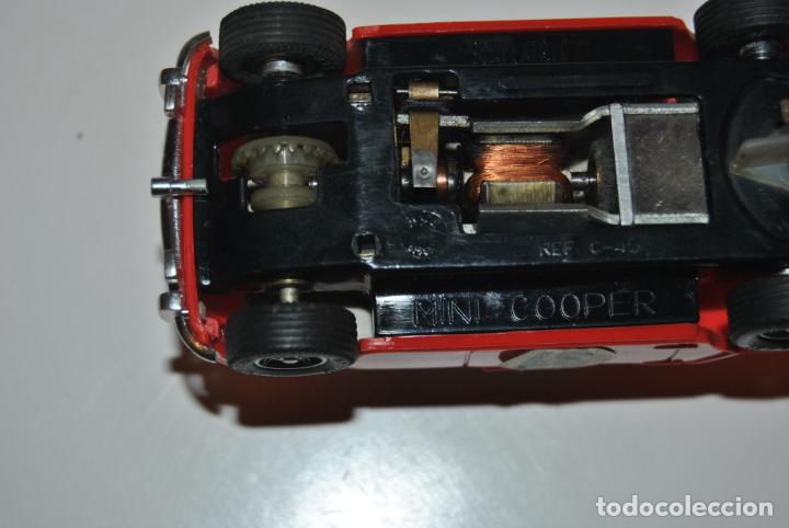 Scalextric: MINI COOPER SCALEXTRIC EXIN REF C-45 MADE IN SPAIN - Foto 8