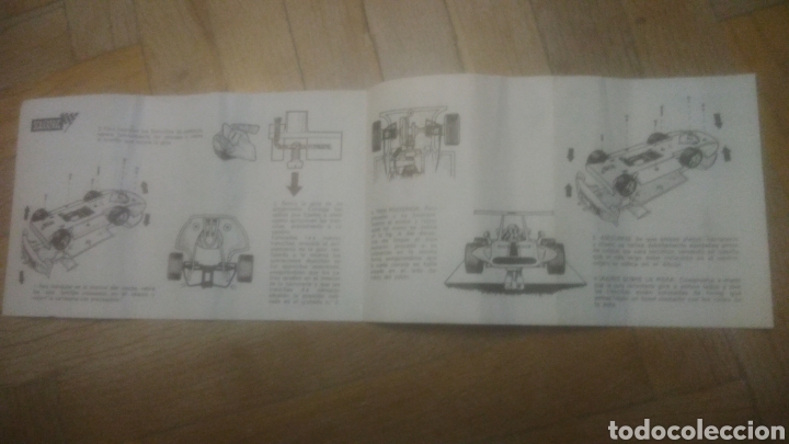 Scalextric: SCALEXTRIC. INSTRUCCIONES COCHE SIGMA REF 4047. - Foto 2