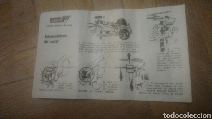 Scalextric: SCALEXTRIC. INSTRUCCIONES COCHE SIGMA REF 4047. - Foto 3
