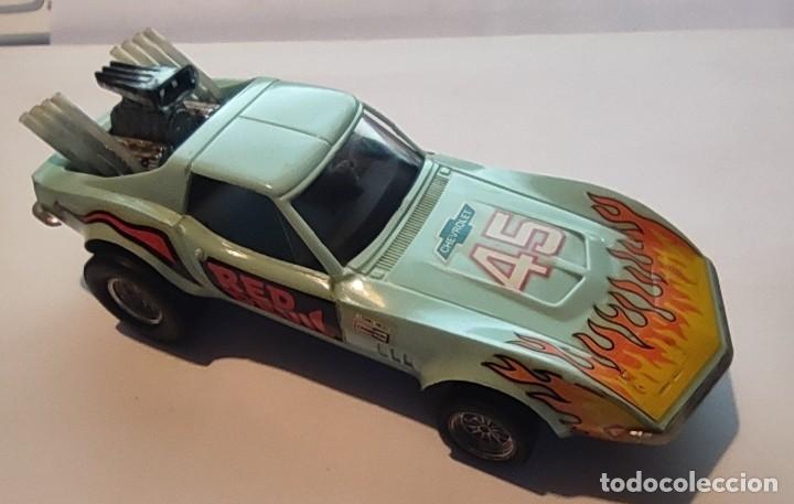 Scalextric: CHEVROLET CORVETTE EXIN AZUL REF 4050 - Foto 5