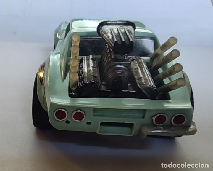 Scalextric: CHEVROLET CORVETTE EXIN AZUL REF 4050 - Foto 3