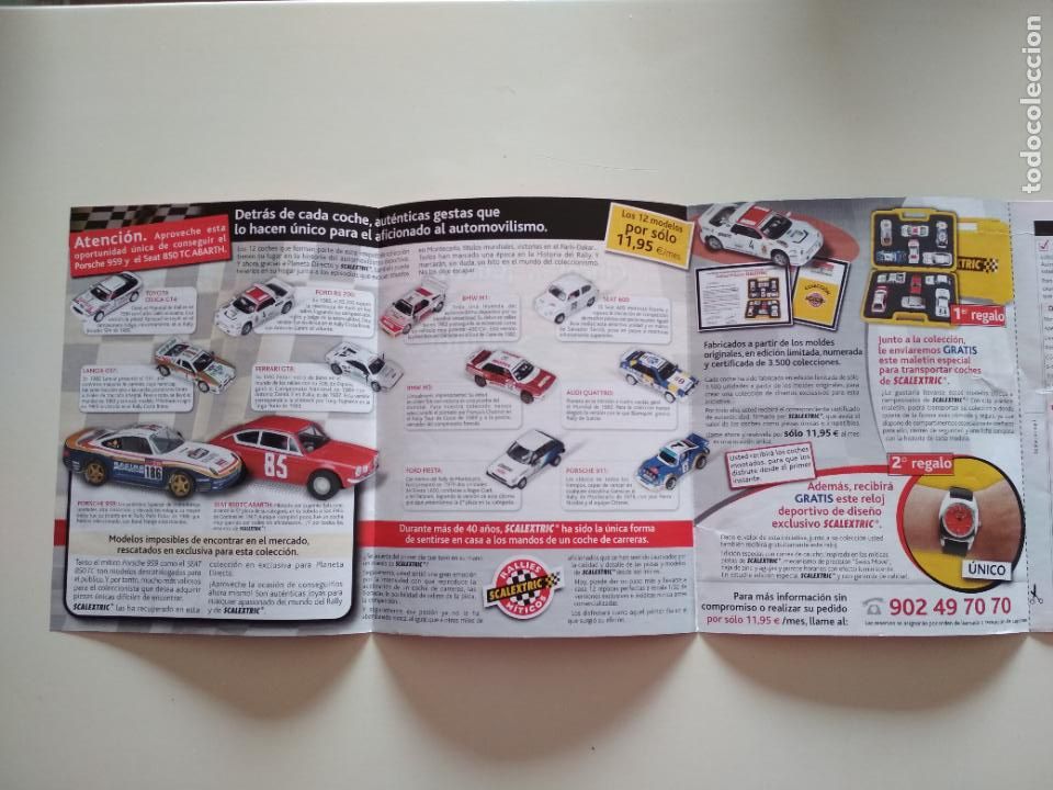 Scalextric: FOLLETO COLECCIONABLE SCALEXTRIC DE PLANETA - Foto 1