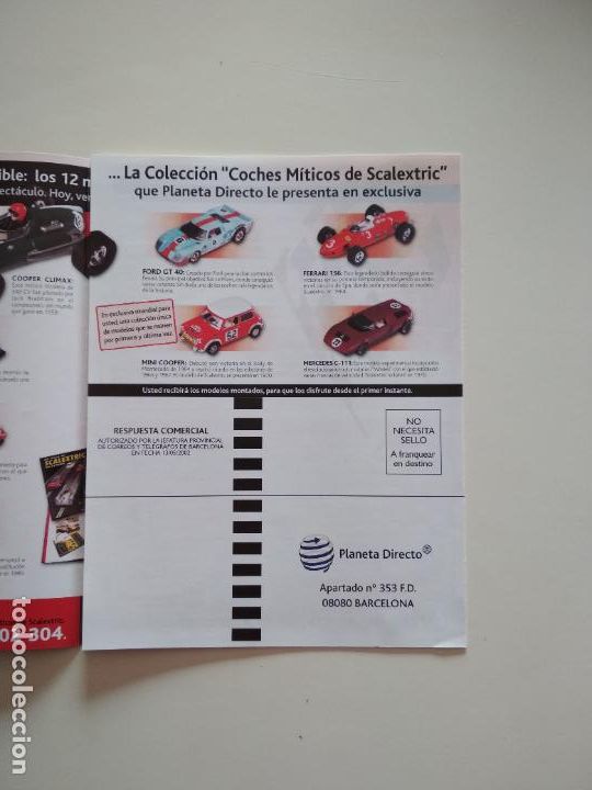 Scalextric: FOLLETO COLECCIONABLE SCALEXTRIC DE PLANETA - Foto 3