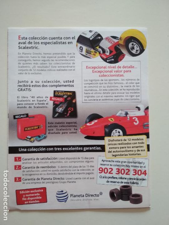 Scalextric: FOLLETO COLECCIONABLE SCALEXTRIC DE PLANETA - Foto 4