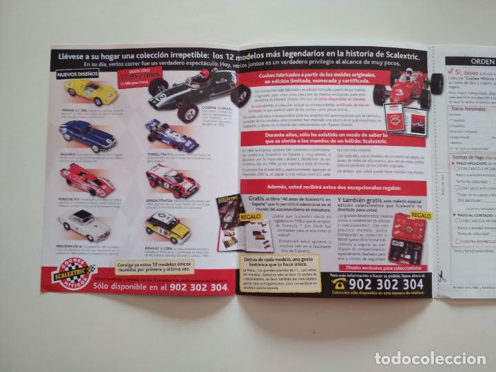 Scalextric: FOLLETO COLECCIONABLE SCALEXTRIC DE PLANETA - Foto 1