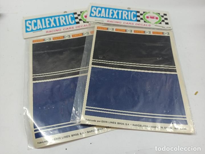 Scalextric: planchas adesivas scalextric - Foto 1