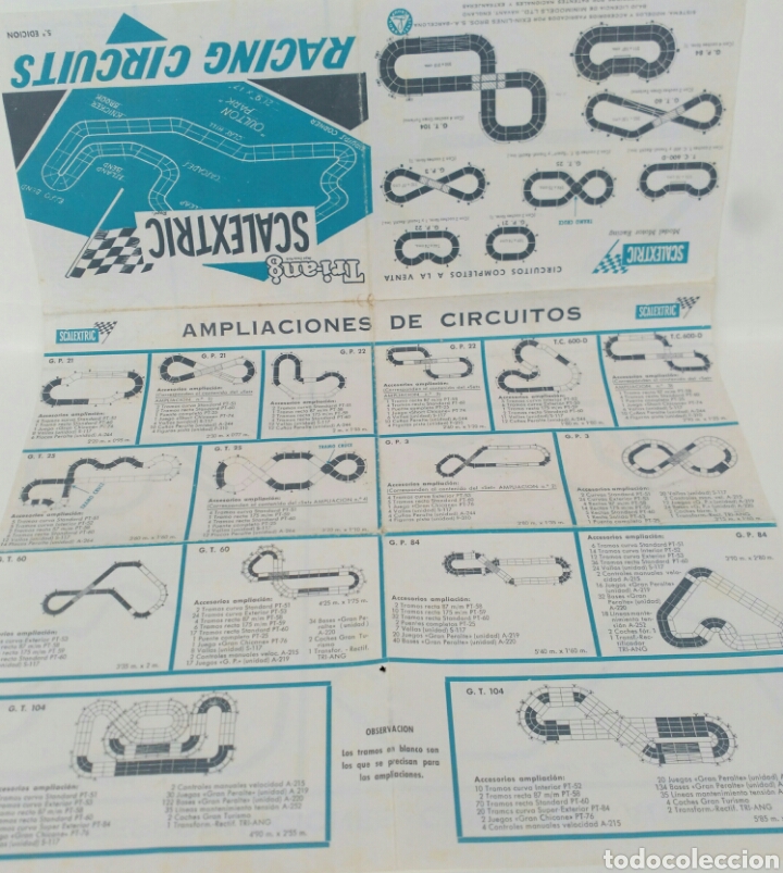 Scalextric: SCALEXTRIC EXIN CATALOGO 1968 - Foto 3