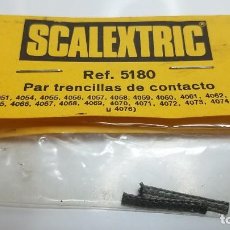Scalextric: SLOT SCALEXTRIC EXIN BLISTER PAR TRENCILLAS CONTACTO REF.5180. Lote 254144075
