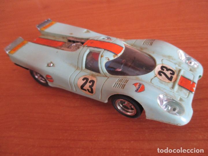 Scalextric: SCALEXTRIC : COCHE PORSCHE 917 REF. C-46 VERDE TURQUESA - Foto 2
