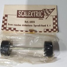 Scalextric: TYRRELL FORD F1 EJE DELANTERO EN BLISTER REFERENCIA 6023 SCALEXTRIC EXIN. Lote 327456593