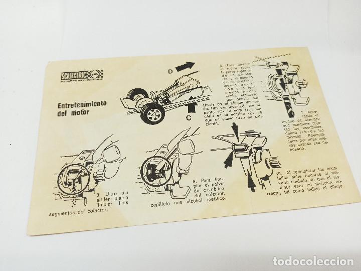 Scalextric: Instrucciones de mantenimiento scalextric RENAULT 5 COPA - Foto 2