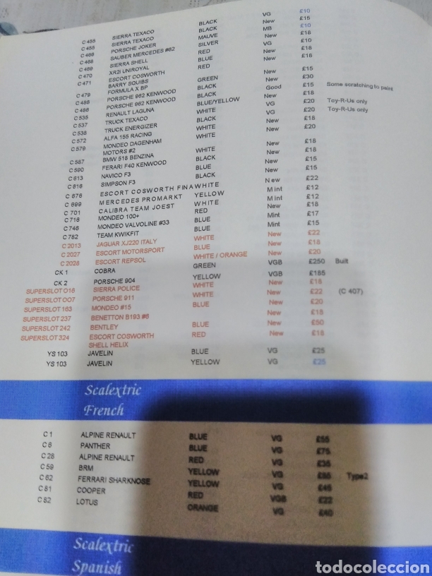Scalextric: Cat&aacute;logo de productos y precios de Phil Smith - Foto 3