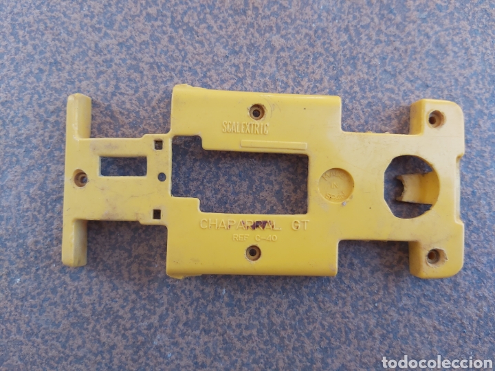 Scalextric: Chasis chaparral amarillo scalextric exin - Foto 1