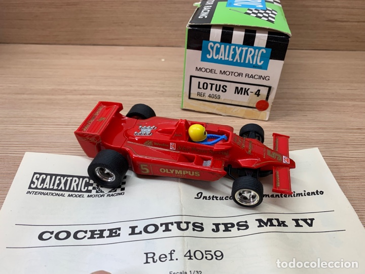 Scalextric: Lotus rojo ref 4059 MK-4 exin scx scalextric - Foto 2